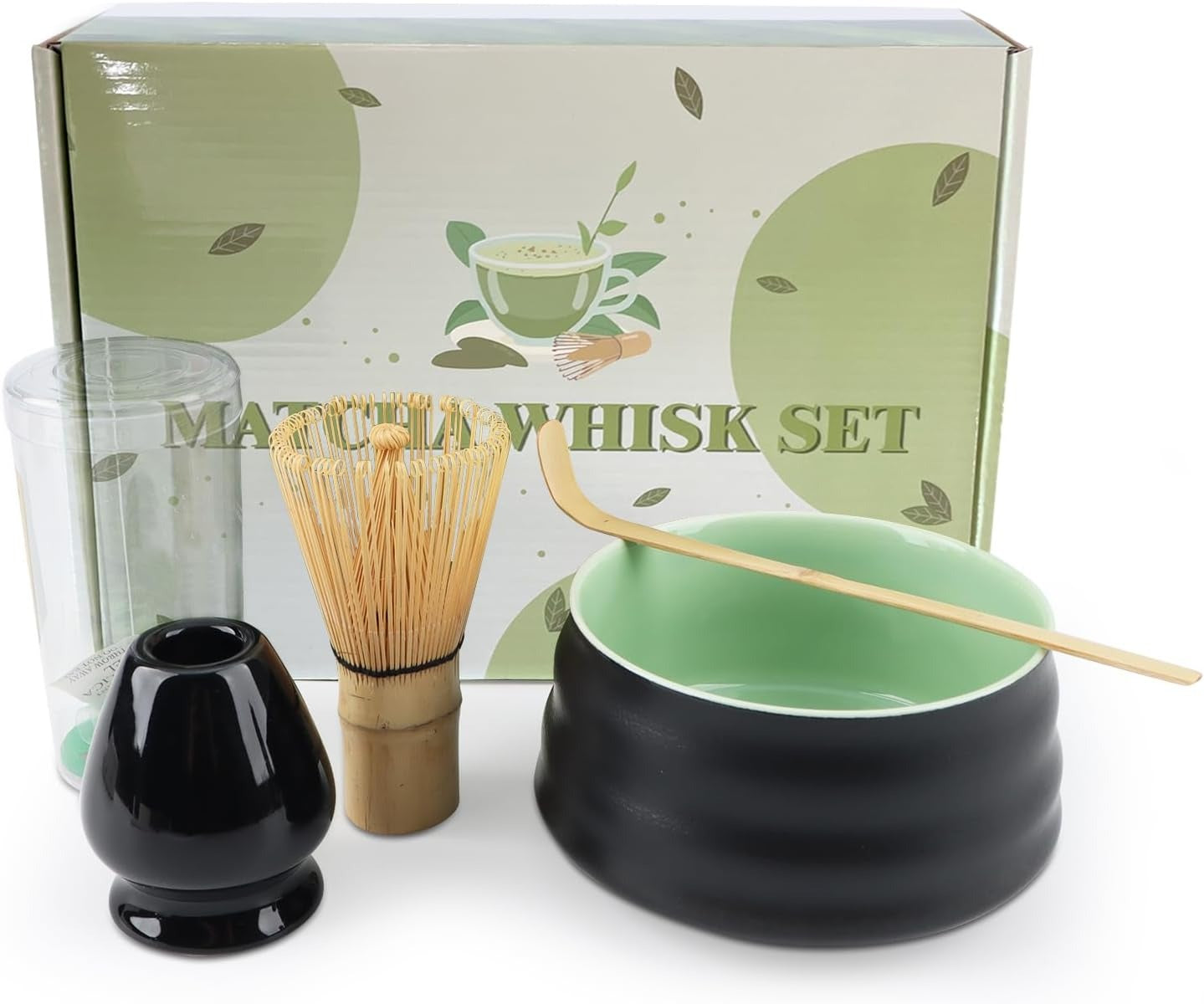 Set de Matcha Latte – Kit Ceremonial color Negro (Envío incluido)