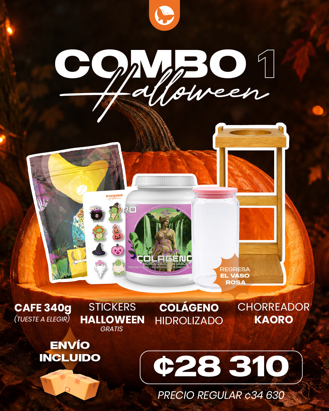 🎃 Combo 1 — El Ritual de Halloween