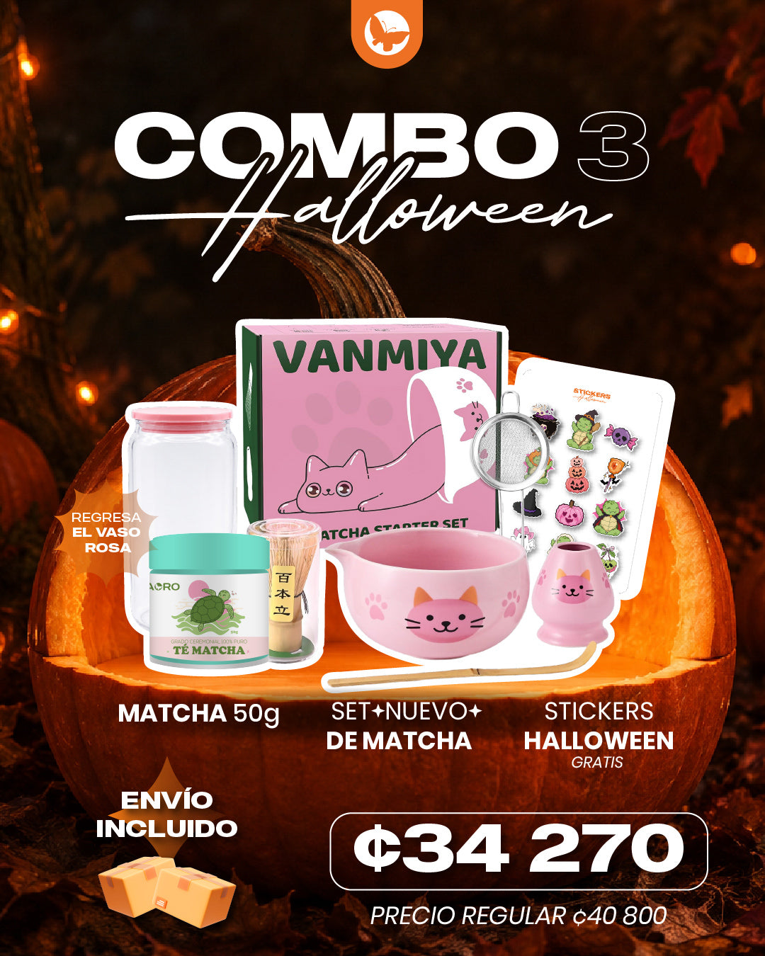 🎃 Combo 3 — Hechizo de Matcha