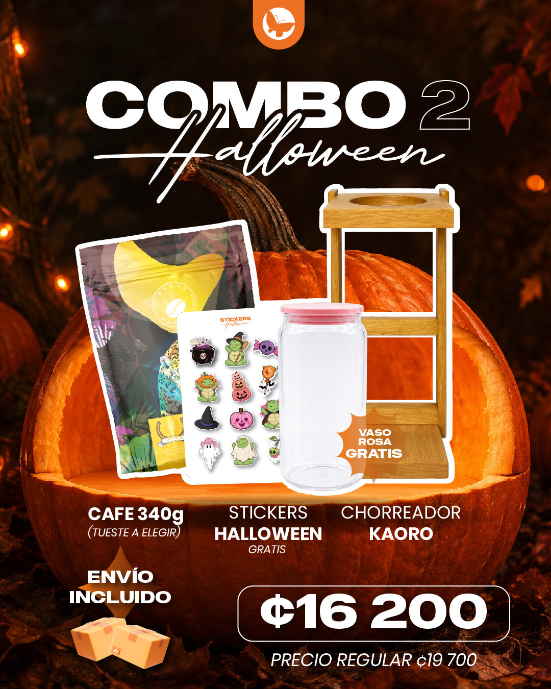 🎃 Combo 2 — El Encanto del Chorreador