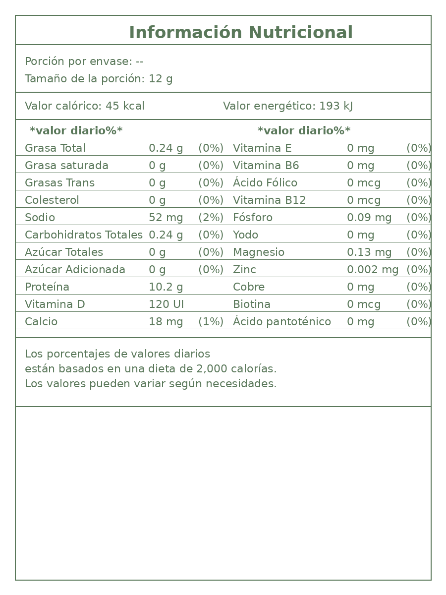Colágeno Hidrolizado Sabor Fresa con Vitamina D3 – 12 g por porción