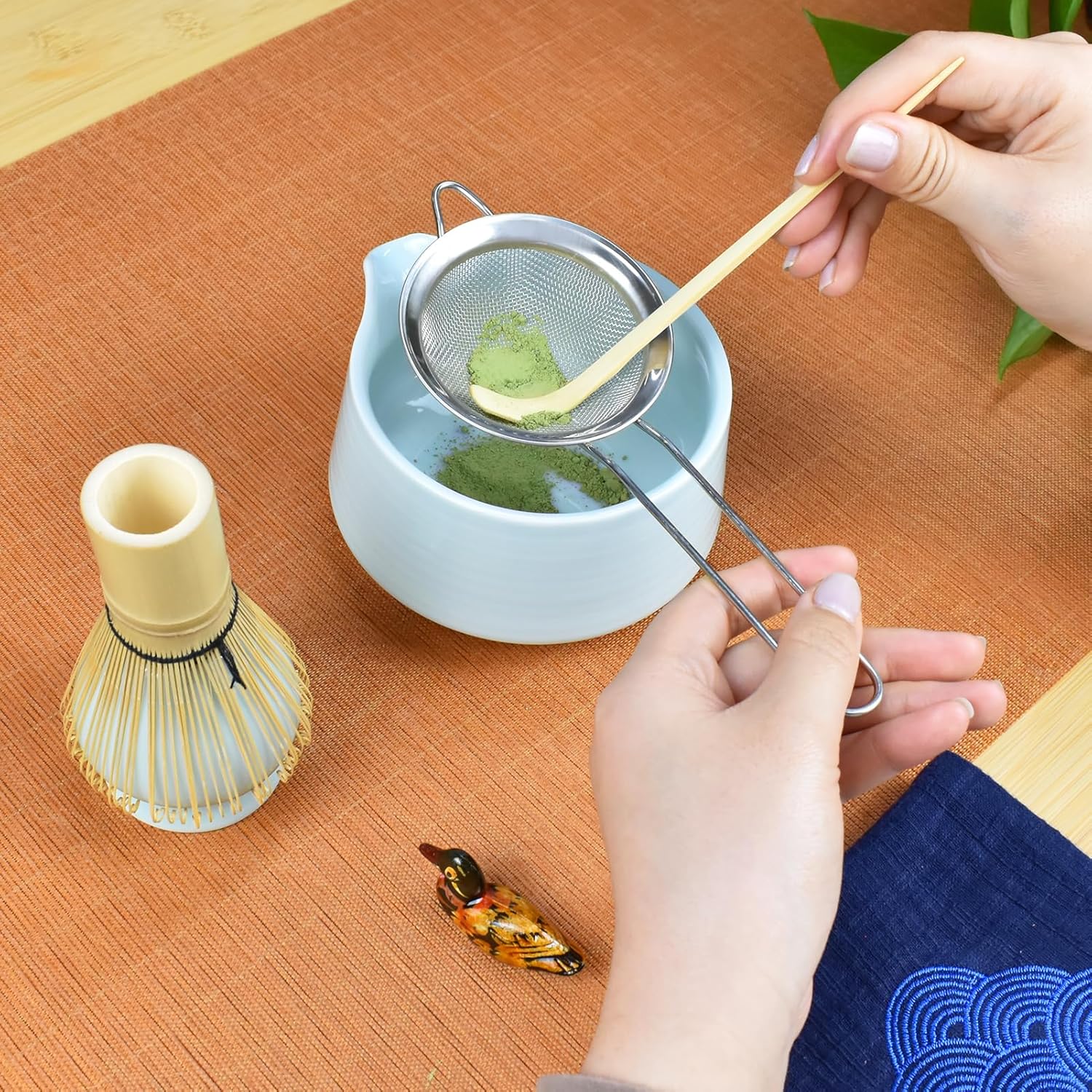 Set Completo de Matcha – Azul Celadón (Envío incluido)